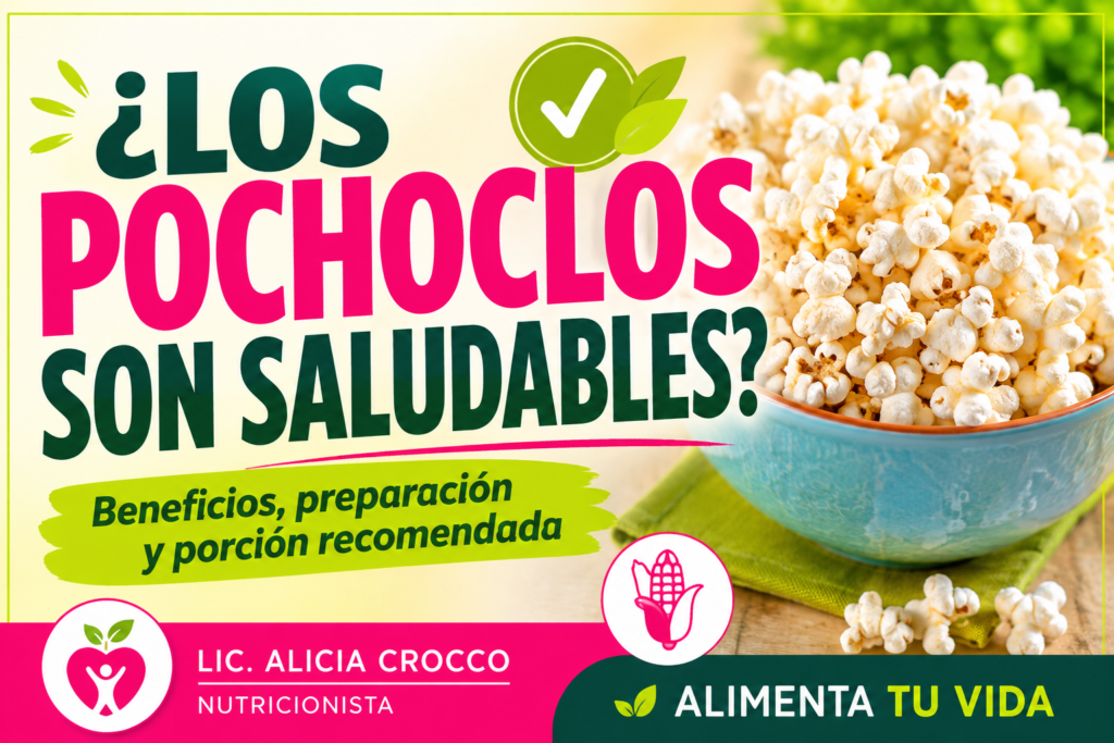 Pochoclos naturales en un bowl. Beneficios, preparación saludable y porción recomendada.